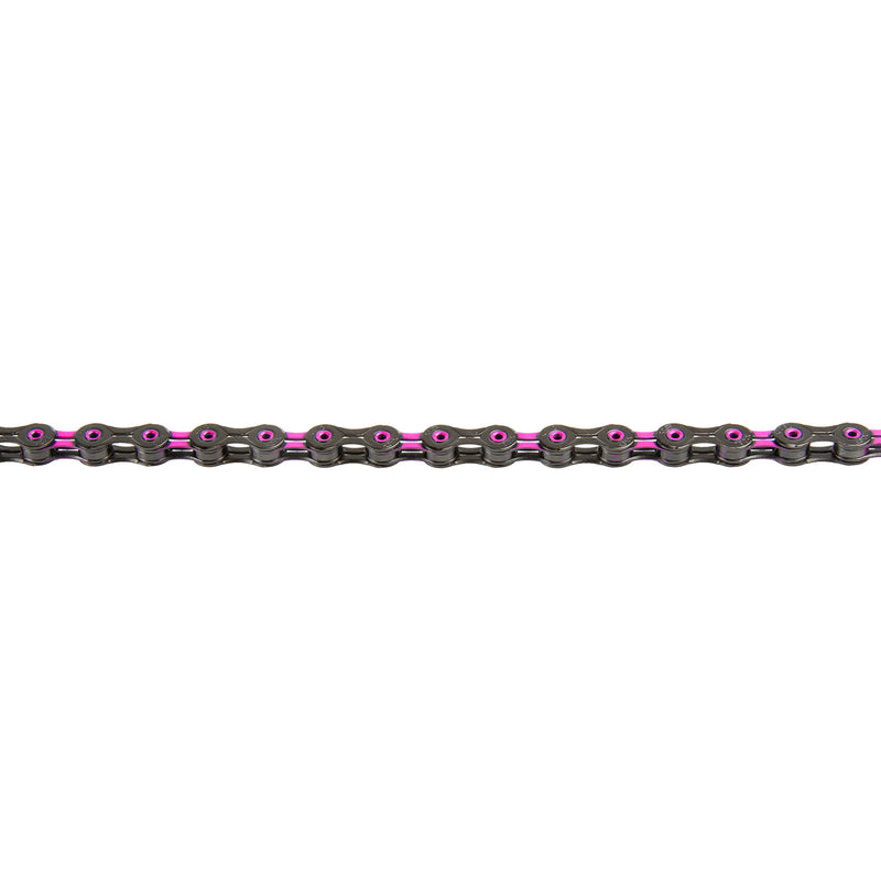 Load image into Gallery viewer, KMC Fietsketting DLC 11 118 schakels - Roze Zwart