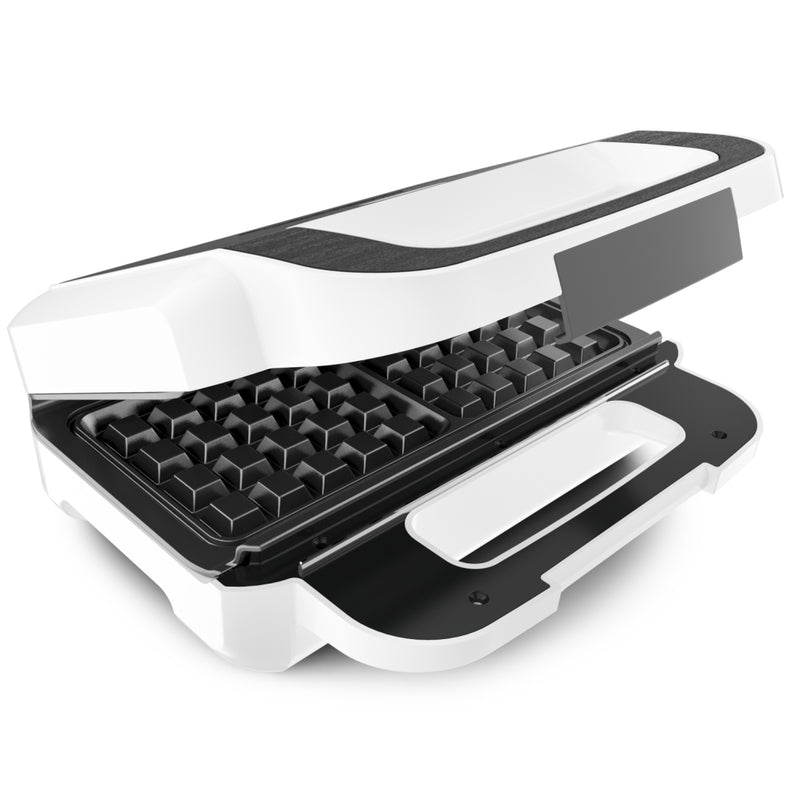 Load image into Gallery viewer, Tefal sw7011 snack xl sandwichmaker zilver wit