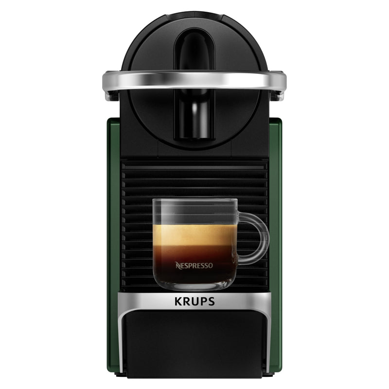 Load image into Gallery viewer, Krups xn3063 nespresso pixie koffiecupmachine donkergroen zwart