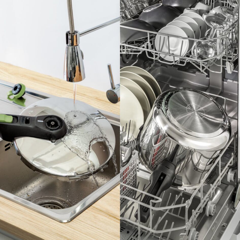 Load image into Gallery viewer, Tefal p25807 secure 5 trendy snelkookpan 6 liter met stoommand