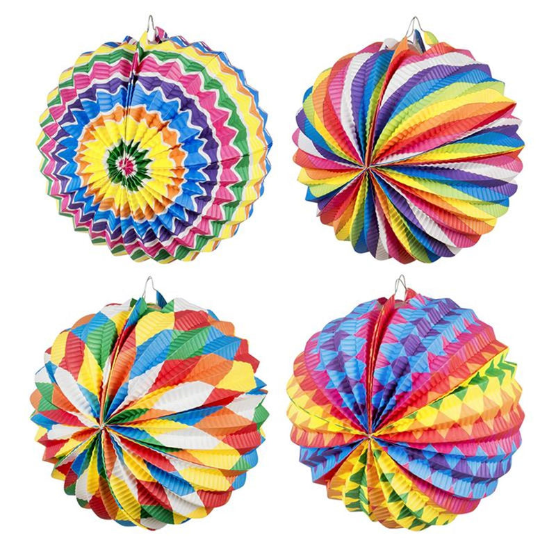 Afbeelding laden in galerijviewer, Papieren ballonlampion ø22cm