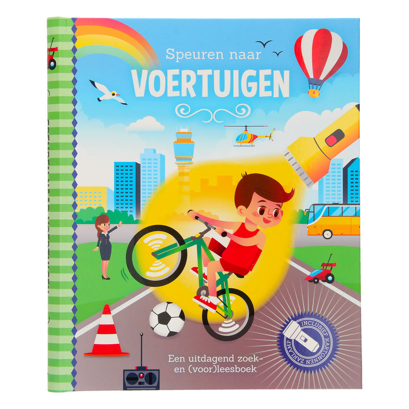 Afbeelding laden in galerijviewer, Speuren naar voertuigen + kartonnen zaklamp