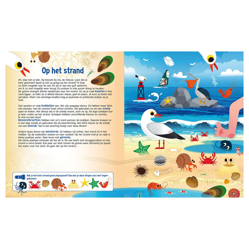 Load image into Gallery viewer, Speuren in de dierenwereld + kartonnen zaklamp