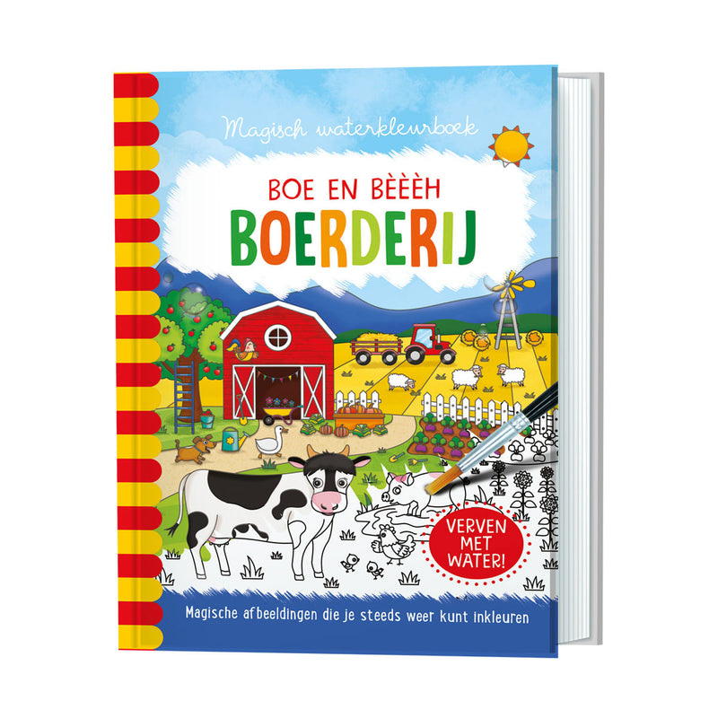 Load image into Gallery viewer, Magisch waterkleurboek Boerderij