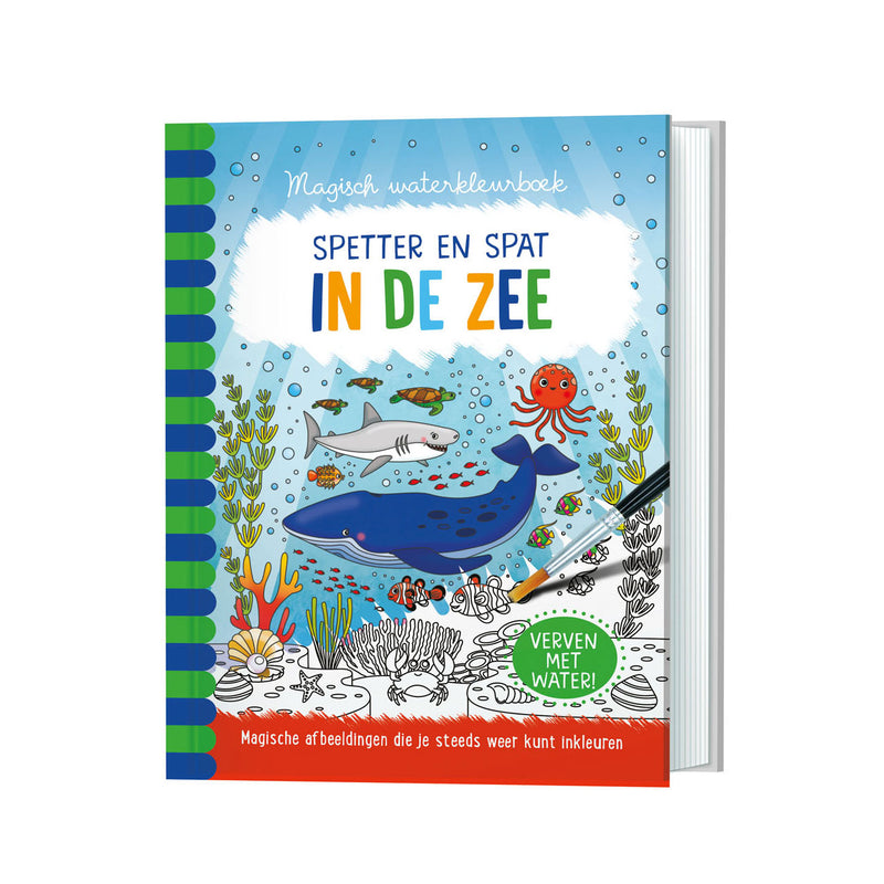 Load image into Gallery viewer, Magisch waterkleurboek In de zee