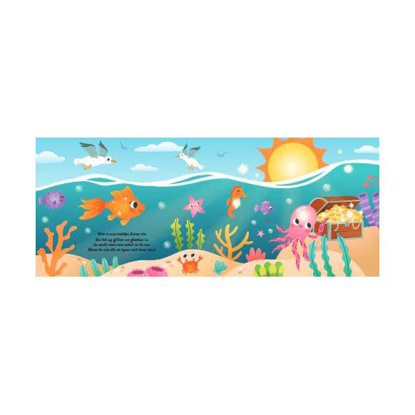 Load image into Gallery viewer, Lantaarn publishers slaap lekker, kleintje lampjes - in de zee peuterboek