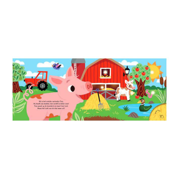 Load image into Gallery viewer, Lantaarn publishers slaap lekker, kleintje lampjes - op de boerderij peuterboek