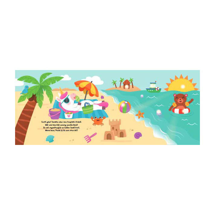 Load image into Gallery viewer, Lantaarn publishers slaap lekker, kleintje lampjes - unicorn peuterboek