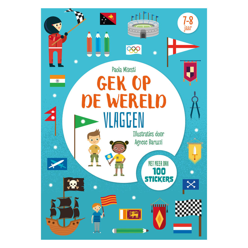 Load image into Gallery viewer, Rebo publishers vlaggen - gek op de wereld