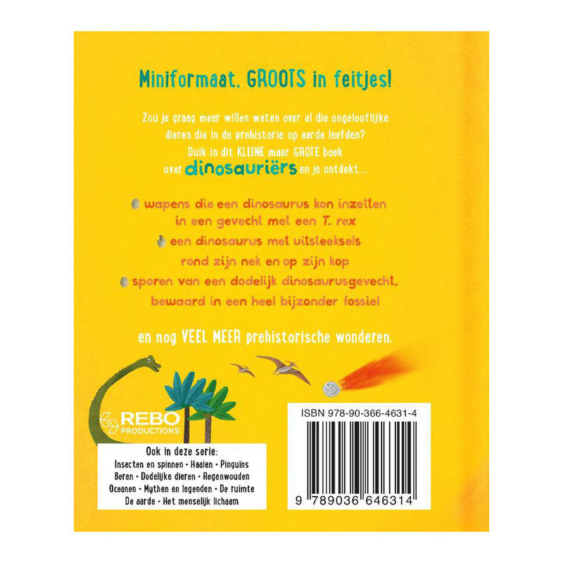 Load image into Gallery viewer, Rebo publishers het kleine maar grote boek over? dinosauriers