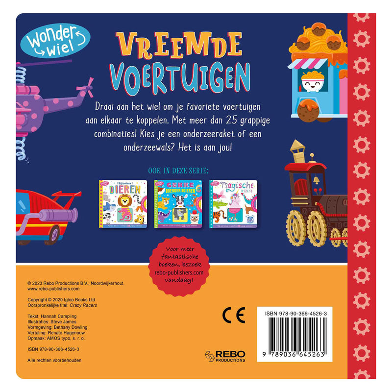 Load image into Gallery viewer, Rebo publishers vreemde voertuigen - wonderwiel