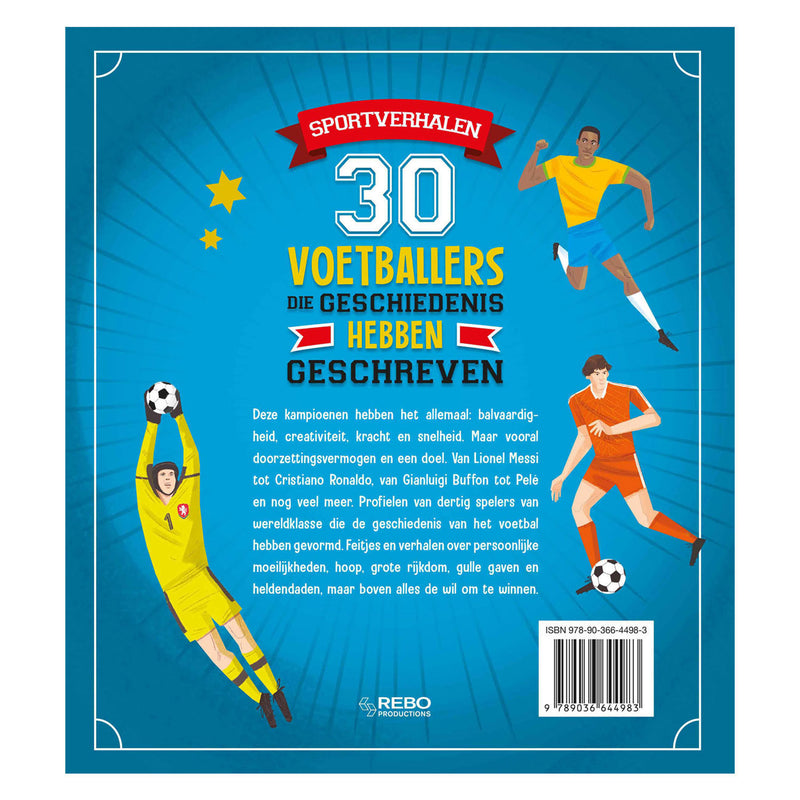 Load image into Gallery viewer, Rebo publishers 30 voetballers die geschiedenis hebben geschreven