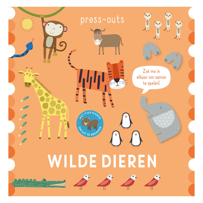 Load image into Gallery viewer, Rebo publishers kartonboek press-outs - wilde dieren