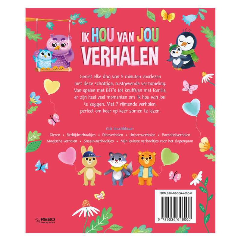Load image into Gallery viewer, Rebo publishers ik hou van jou - 5-minutenverhaaltjes