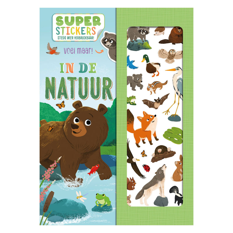 Load image into Gallery viewer, Rebo publishers in de natuur - superstickers