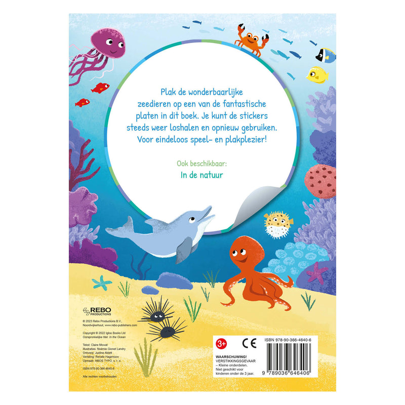 Load image into Gallery viewer, Rebo publishers in de oceaan - superstickers