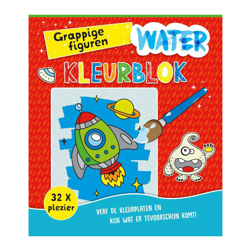 Load image into Gallery viewer, Rebo publishers waterkleurblok grappige figuren