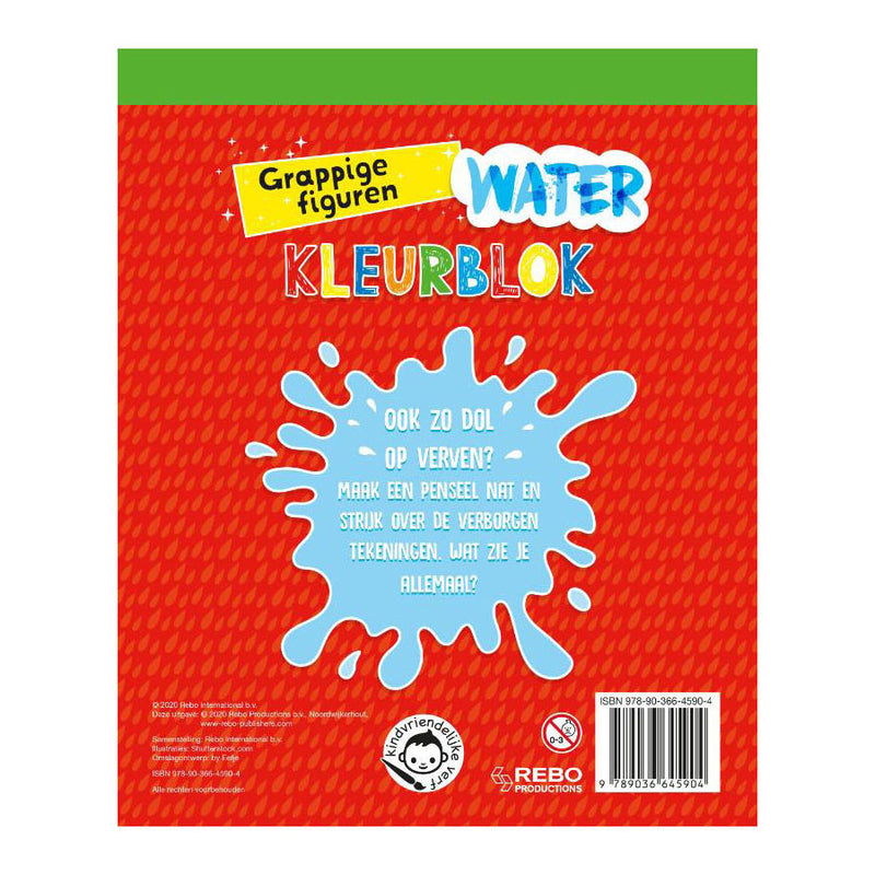 Load image into Gallery viewer, Rebo publishers waterkleurblok grappige figuren