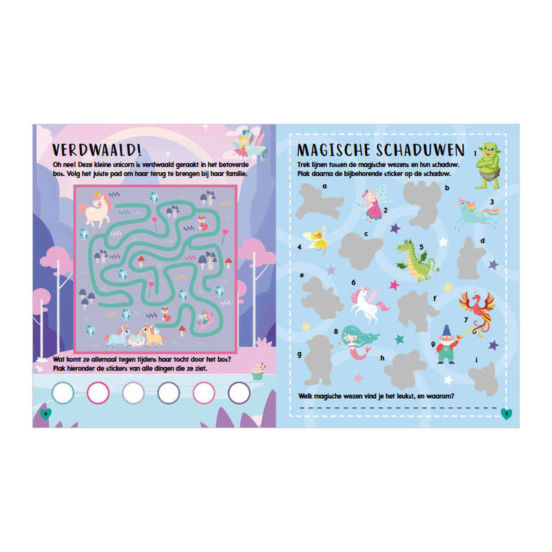 Load image into Gallery viewer, Rebo publishers doeboek unicorns - 1000 stickers