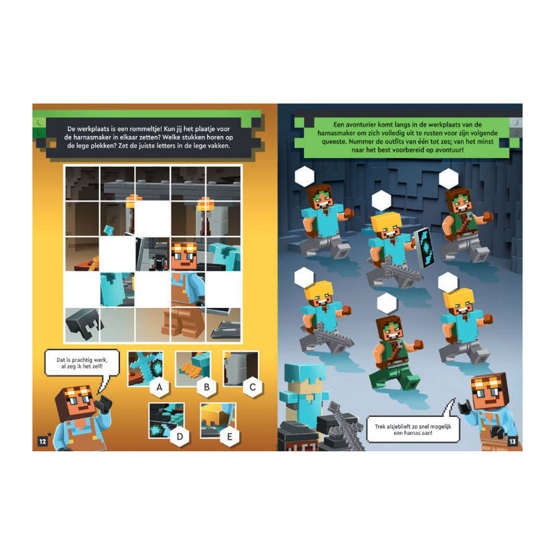 Load image into Gallery viewer, Gottmer uitgevers groep lego minecraft het avontuur van de harnasmaker
