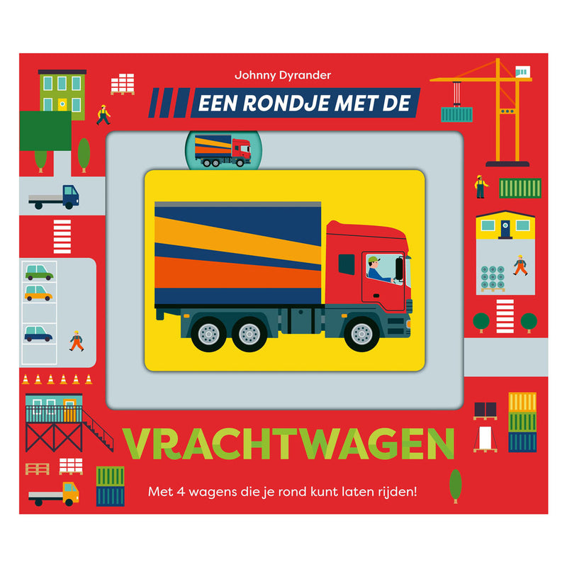Load image into Gallery viewer, Gottmer uitgevers groep een rondje met de vrachtwagen - kartonboekje