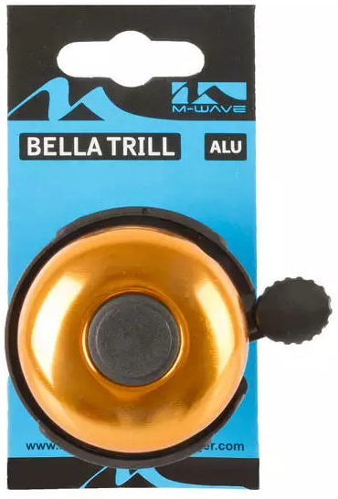 Load image into Gallery viewer, M-Wave Fietsbel Bella Trill ø53mm oranje
