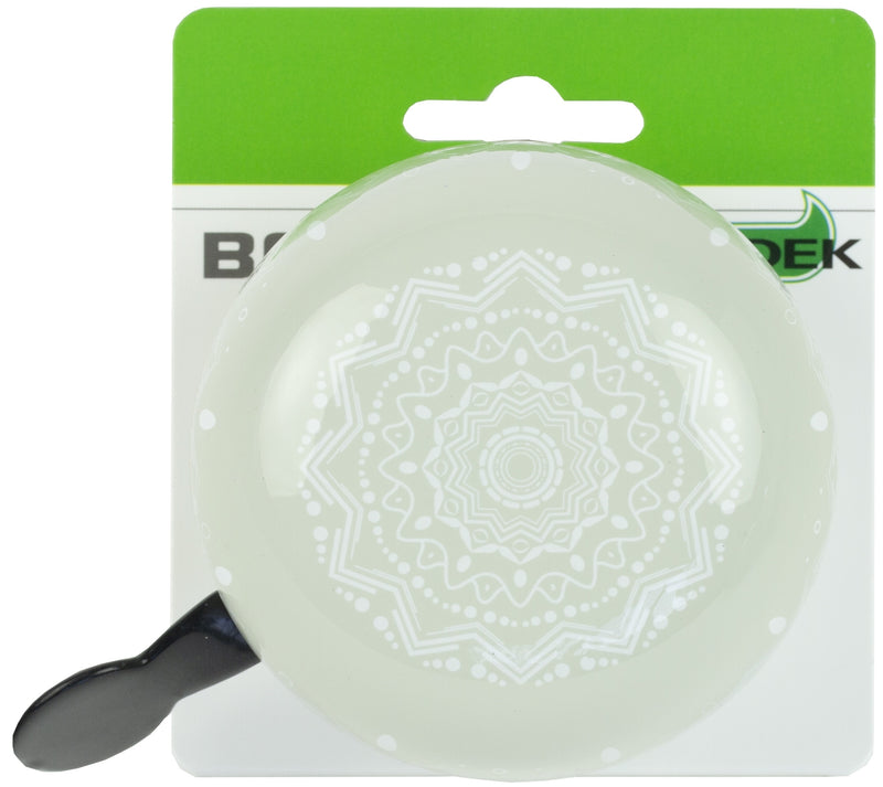 Load image into Gallery viewer, Widek ding dong bel groot mandala frost grey op kaart