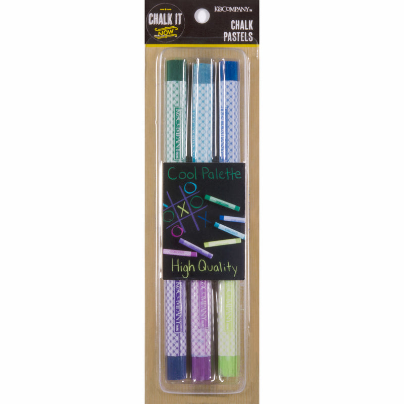 Load image into Gallery viewer, K company • pastelkrijt koele kleuren 6pcs