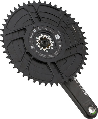 Load image into Gallery viewer, Quarq red 1 axs aero dub power meter carbon crankset