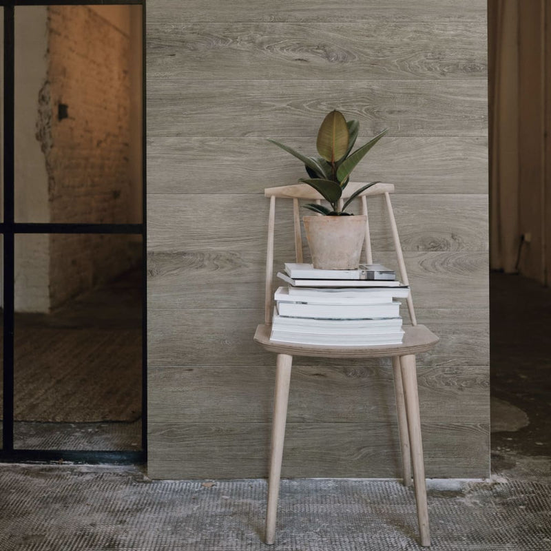 Load image into Gallery viewer, Grosfillex Grosfillex 15 st Wandtegels Gx Wall+ 15x90 cm grijseikenkleurig