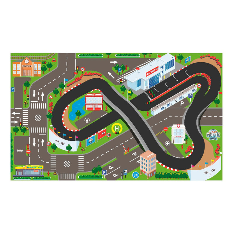 Load image into Gallery viewer, Kids Globe Globe Verkeerskleed Circuit met LED lichten