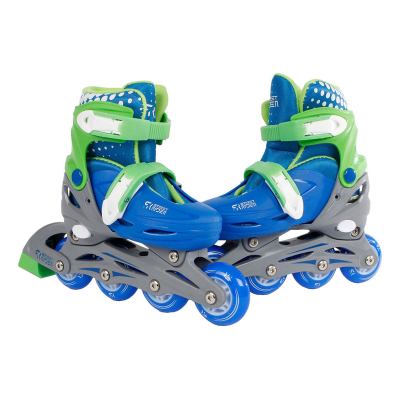 Load image into Gallery viewer, Street rider inline skeelers blauw, maat 30-33