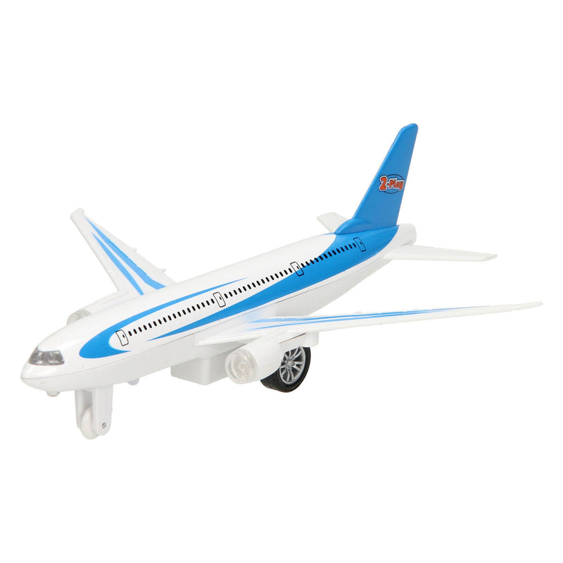 Load image into Gallery viewer, 2-play vliegtuig met licht geluid