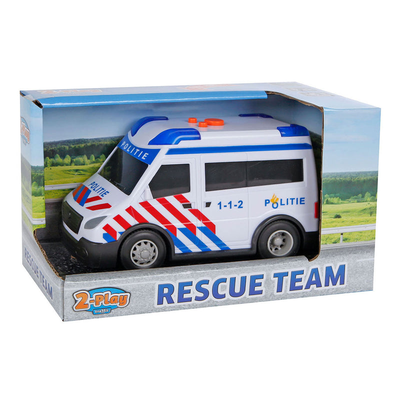 Load image into Gallery viewer, 2-play politieauto nl licht geluid