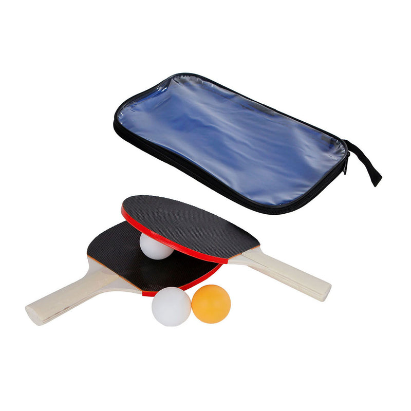 Load image into Gallery viewer, Tafeltennisset 2 bats en 3 ballen in tas, 6dlg.