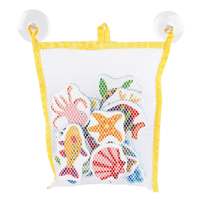 Load image into Gallery viewer, Van manen mini club foam bad plakfiguren zeedieren, 16dlg.