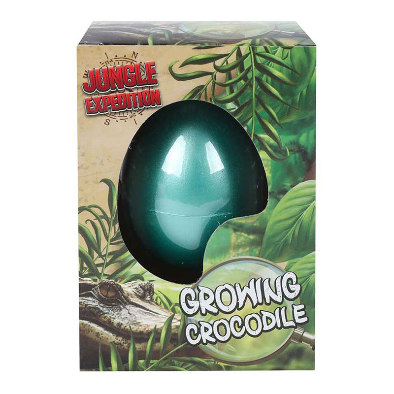 Load image into Gallery viewer, Jungle expediton ei met groeiende krokodil, 6cm