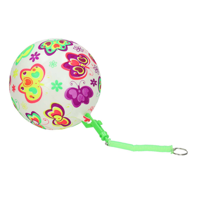 Afbeelding laden in galerijviewer, Gametime bal met vlinders aan koord, 21cm