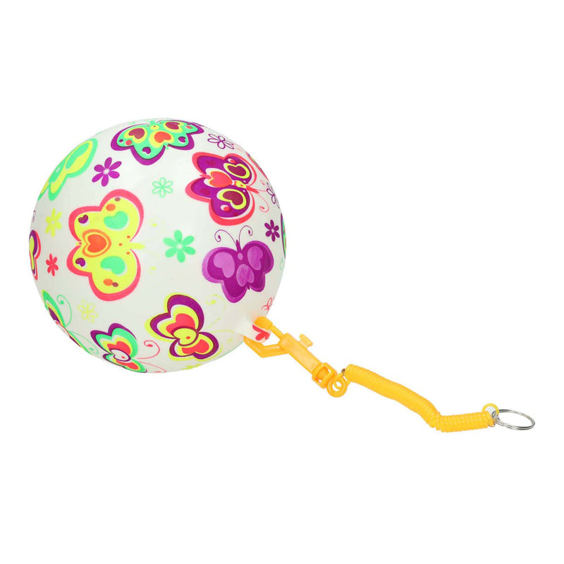 Afbeelding laden in galerijviewer, Gametime bal met vlinders aan koord, 21cm