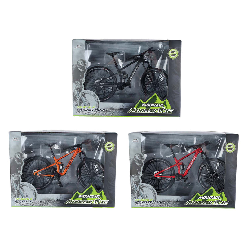 Load image into Gallery viewer, Van manen veenendaal bv moutain bike die-cast kleur, 20,5cm