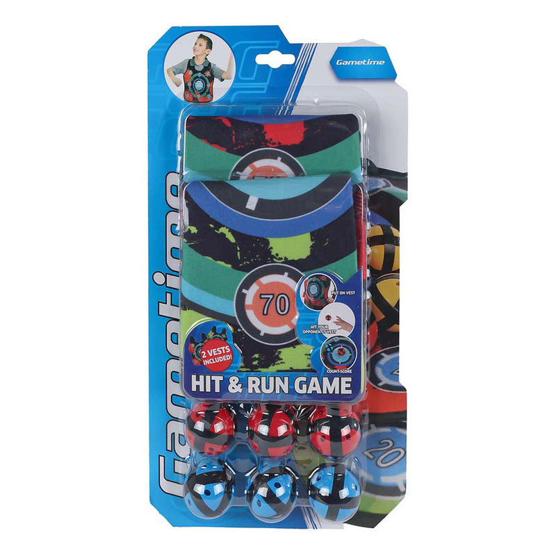 Load image into Gallery viewer, Gametime klittenbandspel werpspel met 2 vestjes en 6 ballen speelgoed.