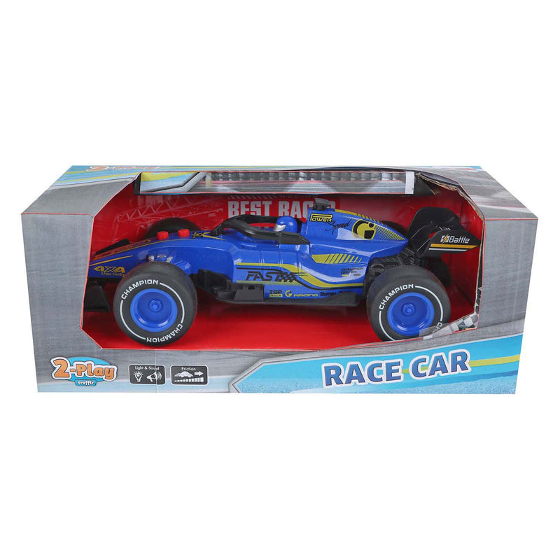 Load image into Gallery viewer, 2-play formula race auto frictie met licht en geluid, 19cm