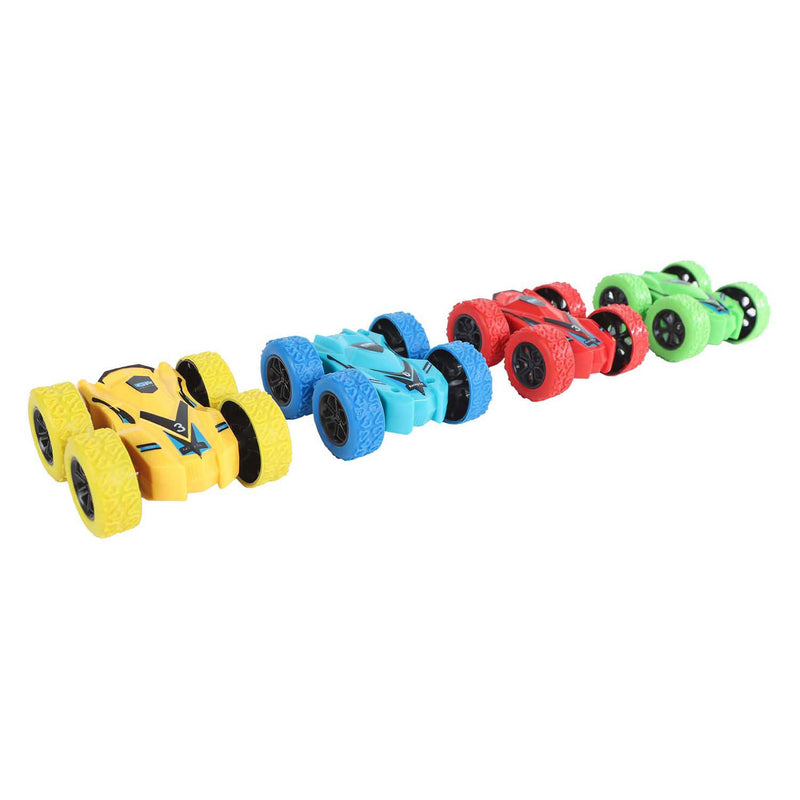 Afbeelding laden in galerijviewer, Roadblasters stuntauto flip over 180 frictie 7,5cm