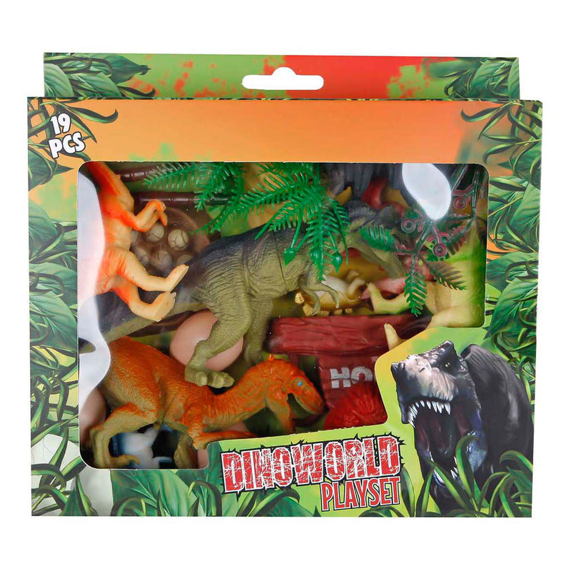 Load image into Gallery viewer, Dinoworld dinosaurus speelset, 19dlg.
