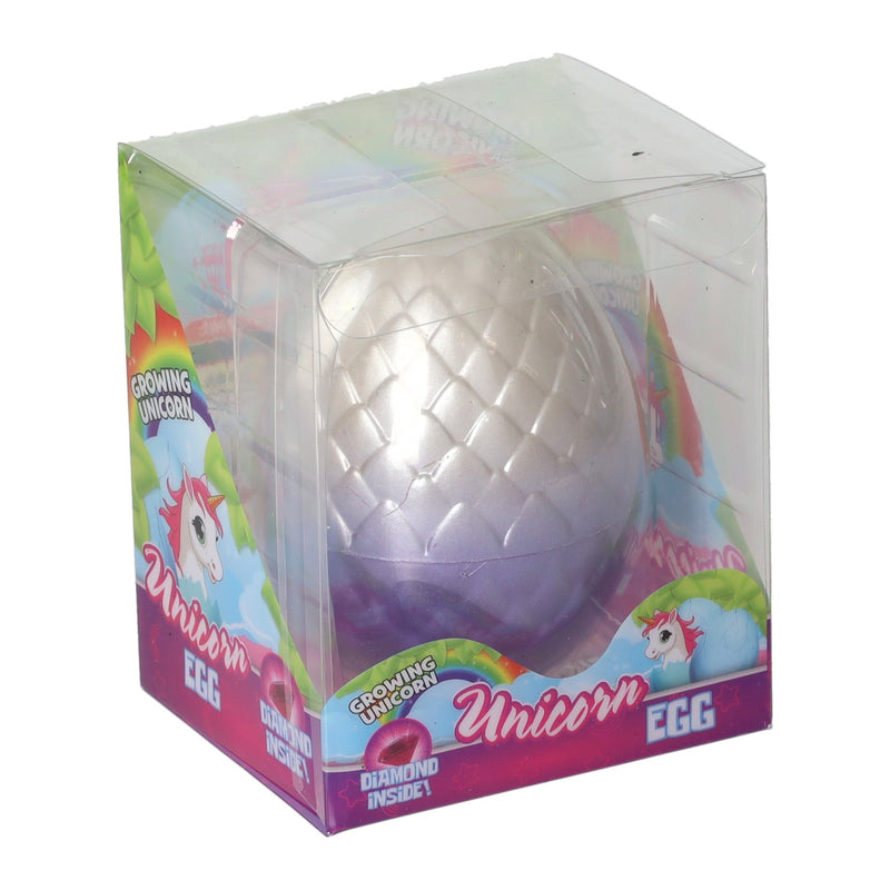 Load image into Gallery viewer, Unicorn ei met groeiende eenhoorn 8cm