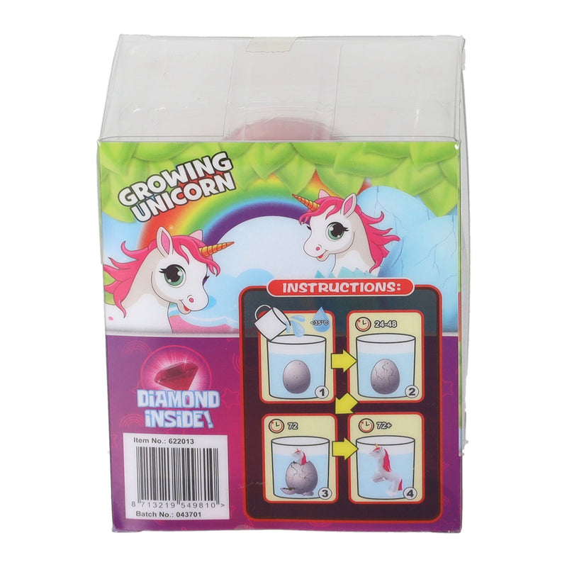 Load image into Gallery viewer, Unicorn ei met groeiende eenhoorn 8cm