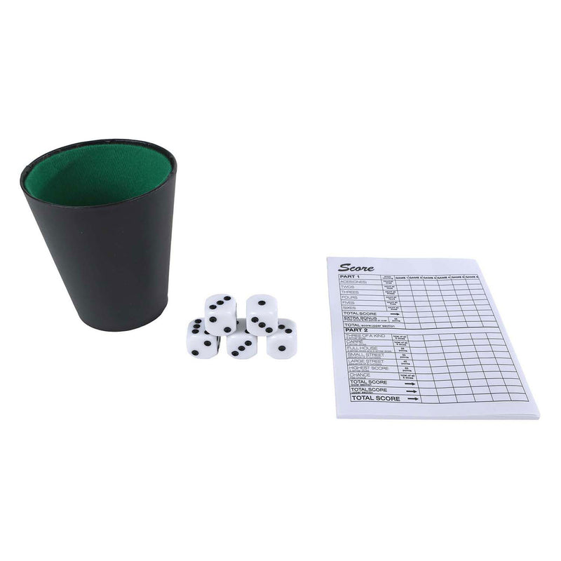 Load image into Gallery viewer, Play today dobbelspel met beker en 5 dobbelstenen