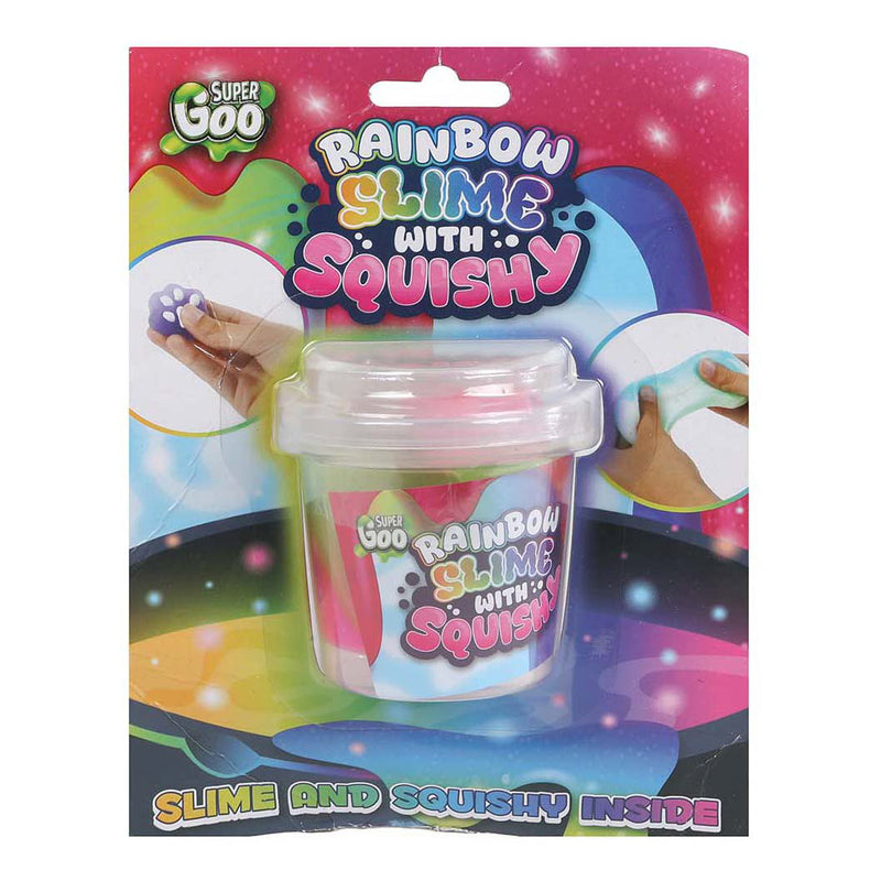 Load image into Gallery viewer, Ty super goo regenboog put met squishy - 90gr.