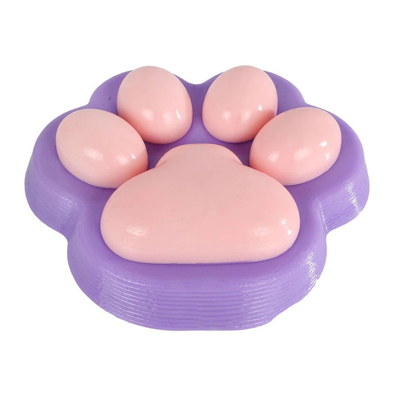 Afbeelding laden in galerijviewer, Glamour squishy mega kattenpoot 500gram 6ass 17cm