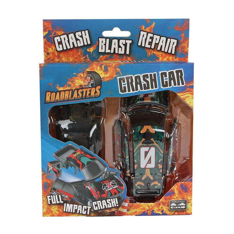 Load image into Gallery viewer, Roadblasters bots- en crashauto pull back - 12 cm